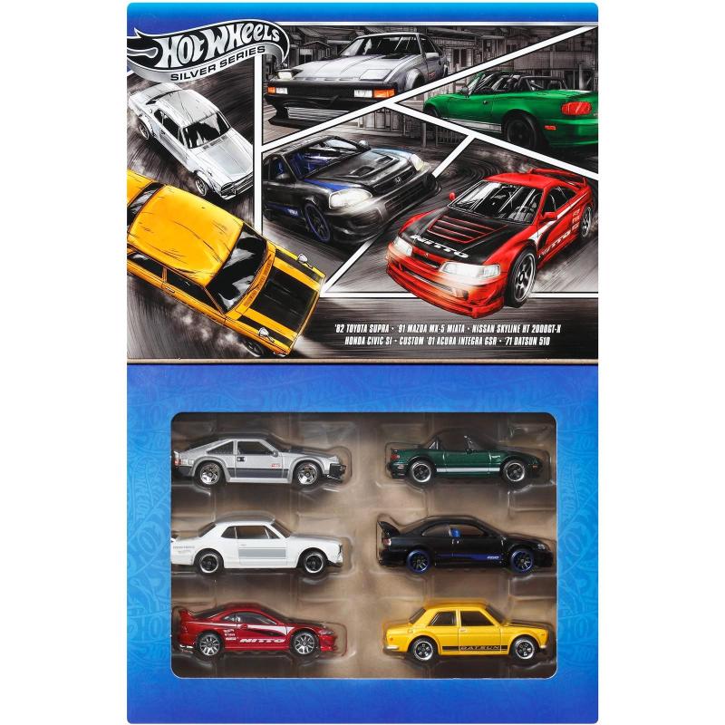 Pack 6 Hot Wheels - Street of Japan 2025 - JBY77 - Carrinhos e Cia